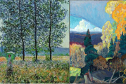 Due stagioni nella pittura: la primavera e l’autunno
